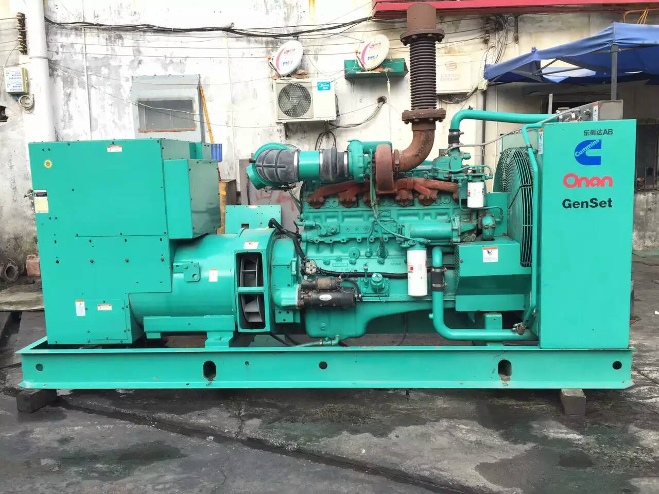 万荣租赁发电机-柴油发电机不正常冒烟的原因